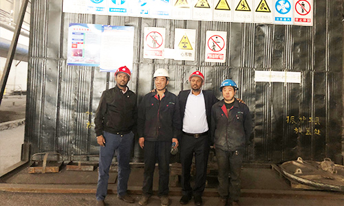 Ethiopian Customers Come To Visit And Inspect Our Factory In 8th May