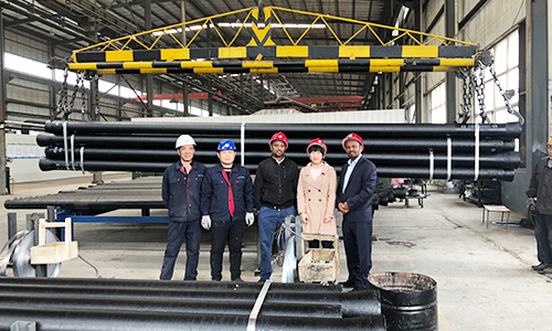 Ethiopian Customers Come To Visit And Inspect Our Factory In 8th May
